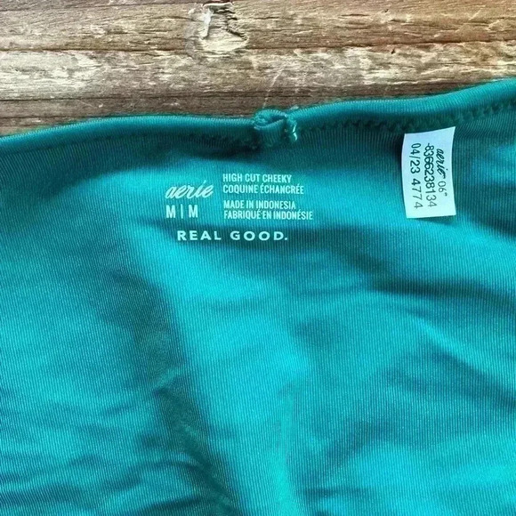 Aerie mesh high cut cheeky bikini bottom - Picture 3 of 4